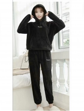 Soft Sweat Shirt W/ Hood and Sweatpants Set